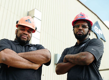 Benjamin Zellers and Lewis Johnson are employees at our plywood mill in Madison, Ga